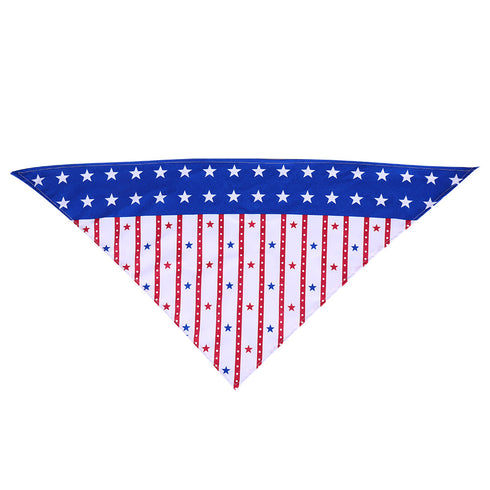 Pet Bibs Scarf for Independence Day