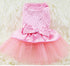 Dog Dress with Lovely Bow on Weddings
