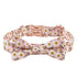 Floral Pattern Adjustable Dog Collar