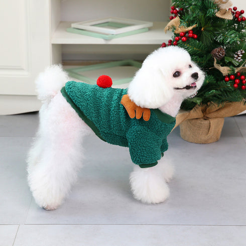 Dog Holiday Sweater Christmas Winter Clothes