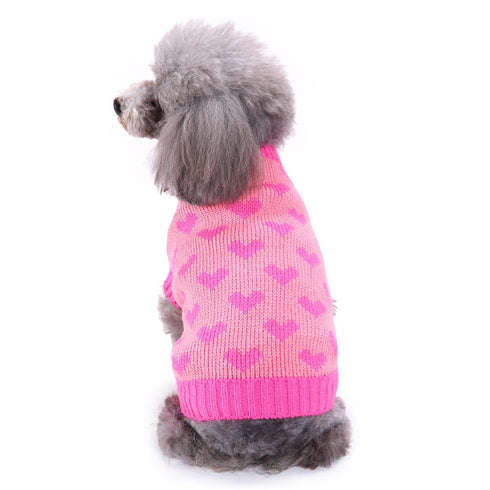 Dog Sweater Holiday Pet Clothes