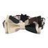 Adjustable Cat Camouflage Collar with Bowtie