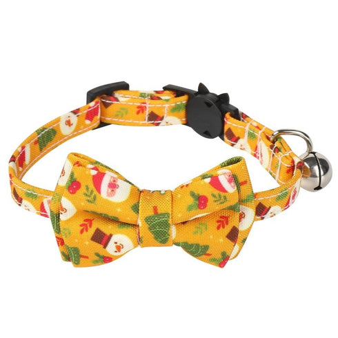 Christmas Kitten Adjustable Collar Bell
