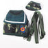 HOOK & LOOP Navy Dog Harnesses and Leash