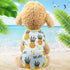 Sleeveless Vest Cute Dog Cotton Clothing
