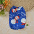 Christmas Pet Vest Shirt Dog Apparel Clothes