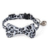 Adjustable Leopard Cat Collars with Bow Tie