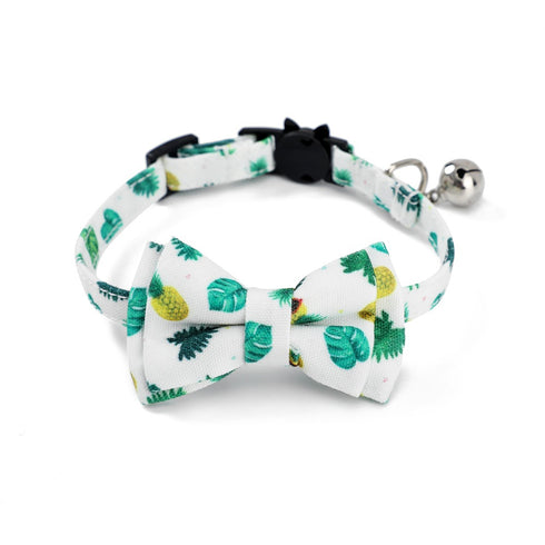 Fruit Cat Collar Cute Bow Tie and Bell