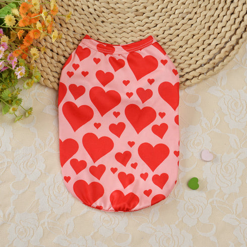 Christmas Pet Vest Shirt Dog Apparel Clothes