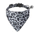 Adjustable Leopard Cat Collars with Bow Tie