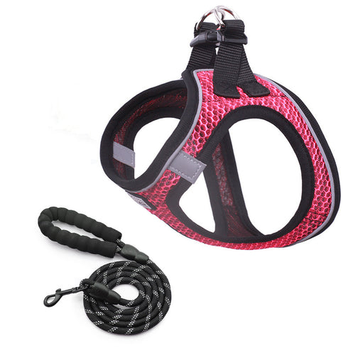 Dog Reflective Harnesses and Dog Leash