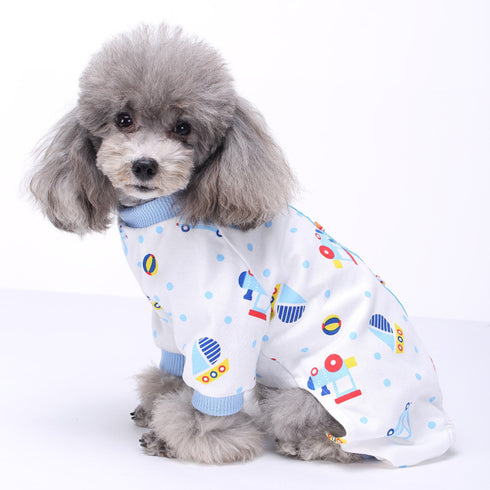 Soft Dog Pajamas Dog Apparel Jumpsuit