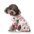 Puppy Clothes Soft Dog Pajamas Pet Jumpsuits