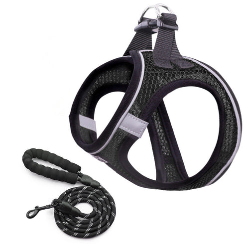 Dog Reflective Harnesses and Dog Leash
