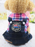 Puppy Cute British School Uniform Pet Costume