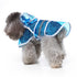 Fashion Pet Dog Reflective Raincoat with Hood