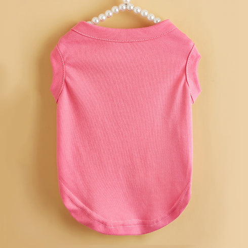 Dog Shirts Pet Clothes Blank Clothing Jerseys