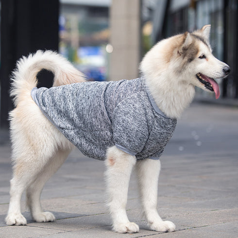 Soft Sweatshirt Pet Clothes for Large Plain Dogs