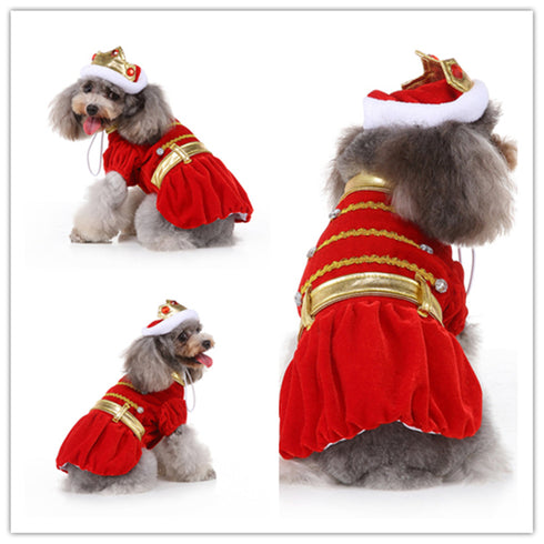 Soft Pet Costume Winter Clothes.