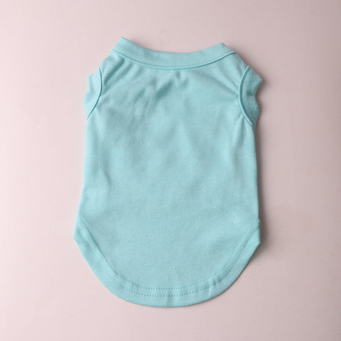 Dog Shirts Pet Clothes Blank Clothing Jerseys