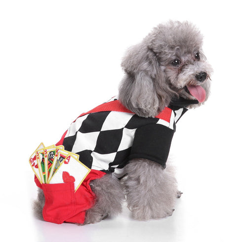 Christmas Halloween Soft Dog Costume Clothes