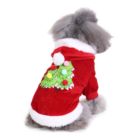 Dog Costume Christmas Holiday Outfit
