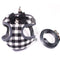 Escape Proof Plaid Pattern Dog Harnesses