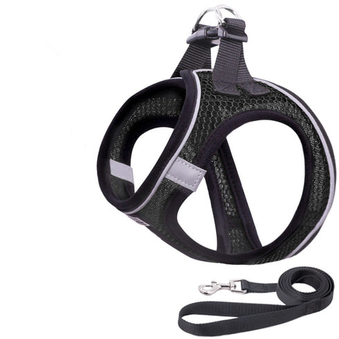 Dog Reflective Harnesses and Dog Leash