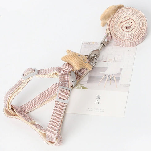 Puppy Starfish Harness and Dog Leash