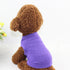 Dog Shirt Soft Breathable Dog Blank T-Shirt Jerseys
