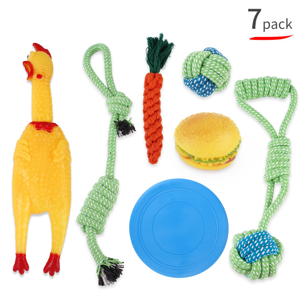 Clearance! EQWLJWE Squeaky Dog Toys for Small and Medium Dogs, Durable  Puppy Toys Dog Chew Toys with Rope Legs for Hunting Training Tugging  clearance