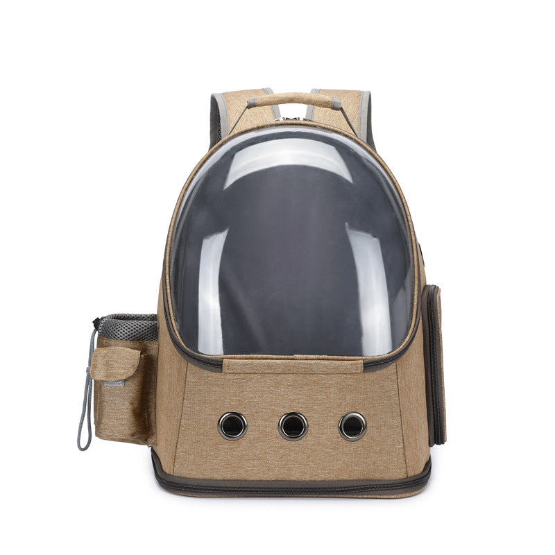 Pet Backpack Carrier For Cat, Space Capsule Design Pet Shoulder